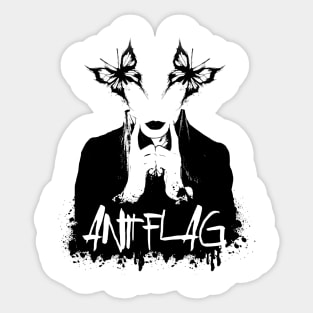 Anti flag Sticker